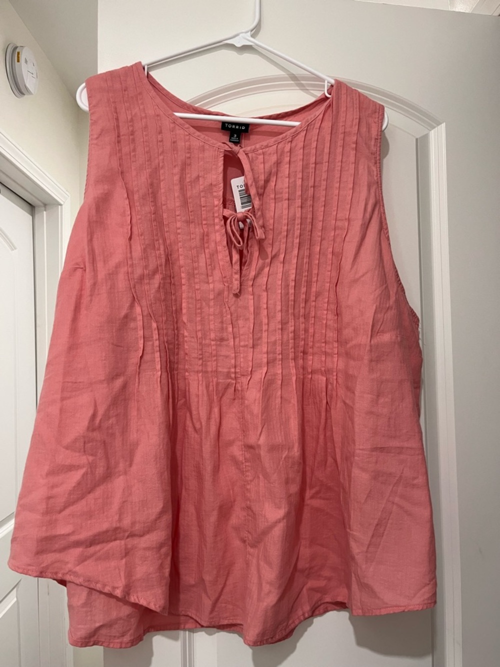 Torrid Corton Pleated Tank